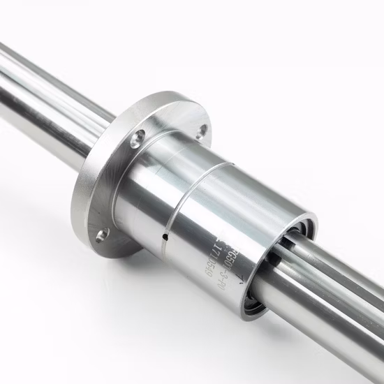 Low Noise High Pitch Rotating Nut Ball Screws Spline for CNC Linear Motion Parts