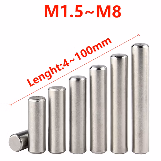 Perno di centraggio conico in acciaio inossidabile per rettifica ad alta precisione