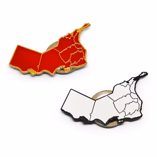 Spilla da bavero in smalto morbido con logo personalizzato di alta qualità all'ingrosso della fabbrica