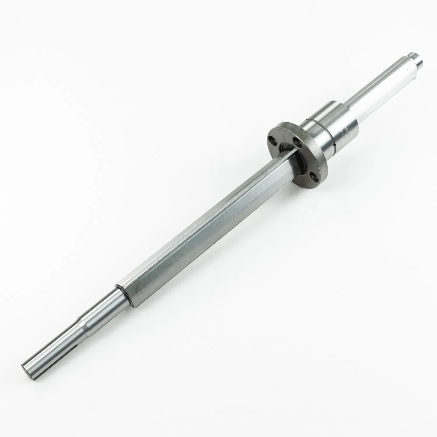 Scanalatura a sfera rotante in acciaio inossidabile di alta precisione OEM con dado per macchina CNC kit